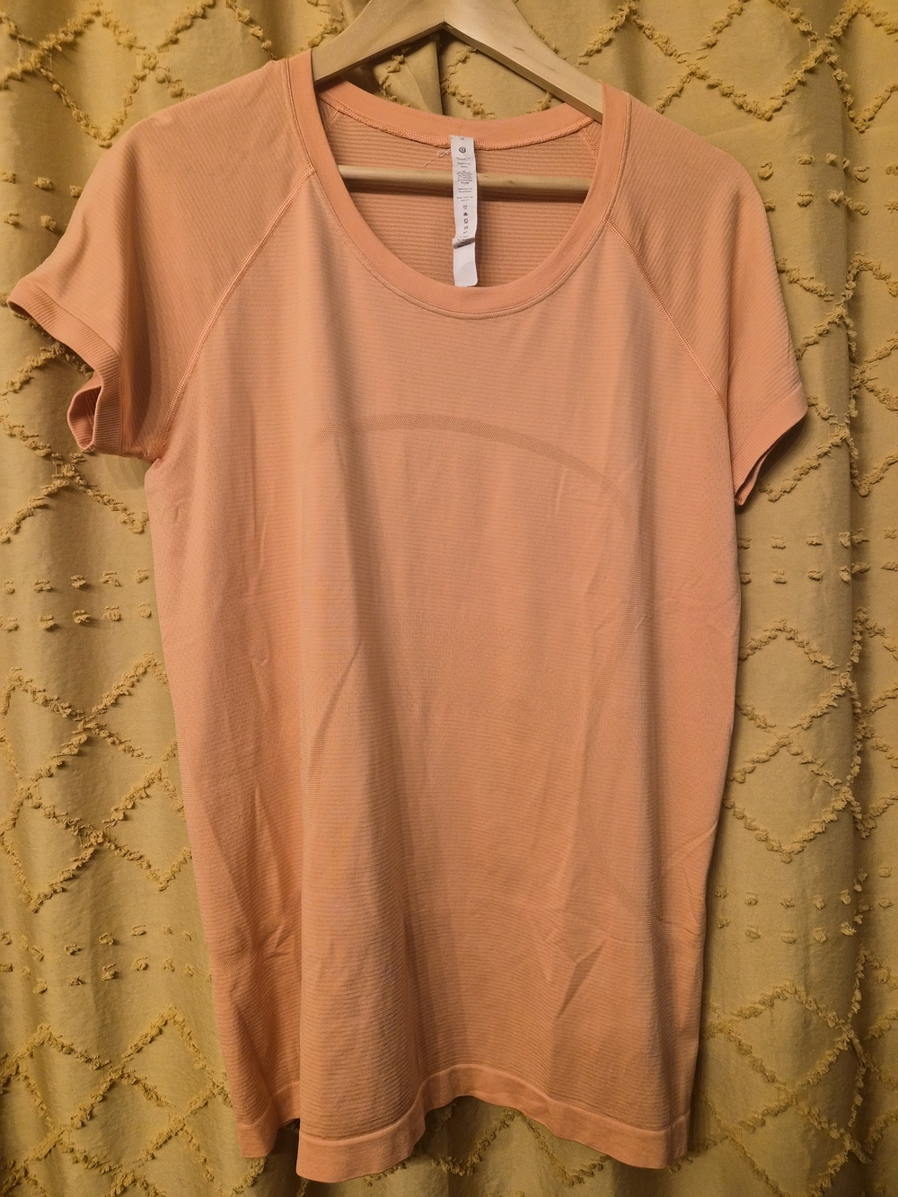 lululemon athletica Peach Short-Sleeve Performance Tee